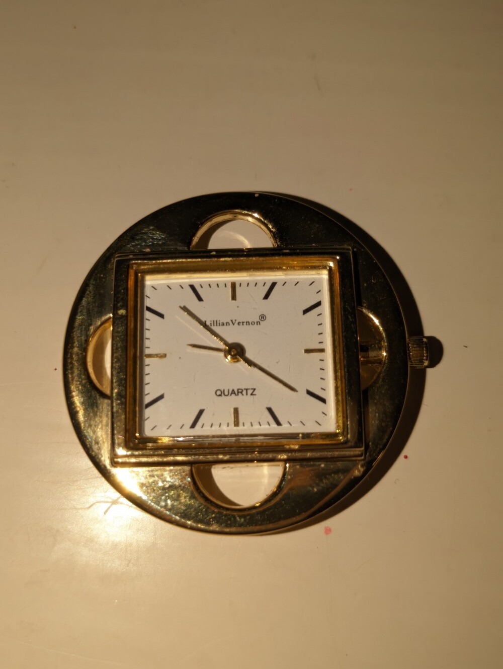 Lillian Vernon Gold Tone watch